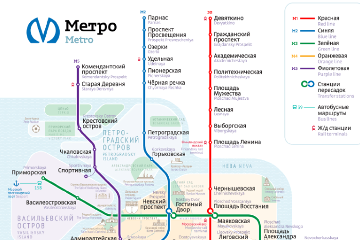 Режим метро спб