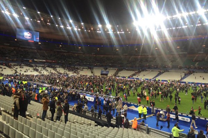 Журналист Sports.ru рассказал, что происходило на стадионе «Стад де Франс» после взрывов
