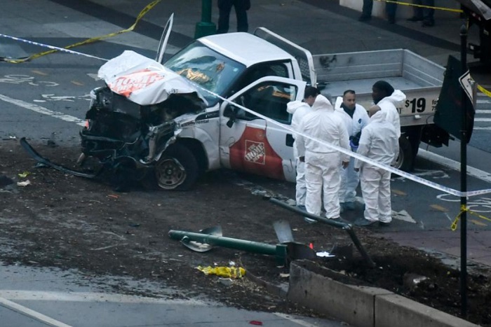 В Нью-Йорке произошел теракт. Погибли восемь человек
