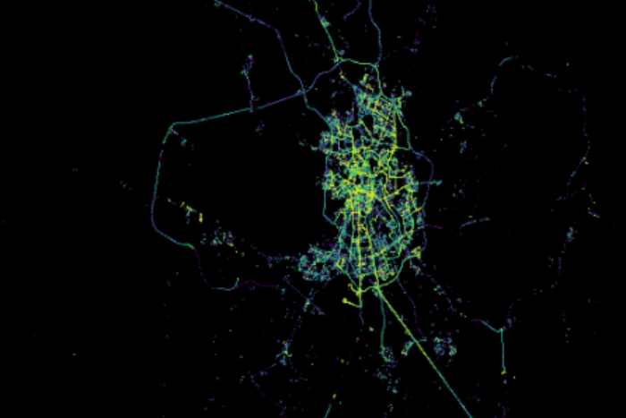 Где в Петербурге чаще пользуются телефонным интернетом? Посмотрите на карте-гифке
