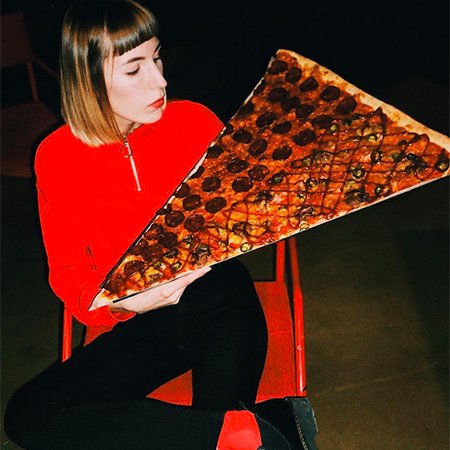 Oversize pizza