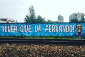Болельщики «Зенита» нарисовали граффити в поддержку умирающего экс-игрока Фернандо Риксена