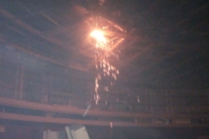 В Петербурге сносят СКК. Появилось видео, на котором с комплекса срезают купол