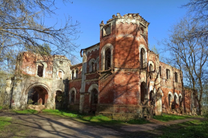 Осмотрите руины псевдоготической усадьбы барона Врангеля и погуляйте по старому парку