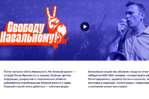 Неизвестные выложили в открытый доступ базу данных с сайта «Свободу Навальному!». ФБК начал расследование