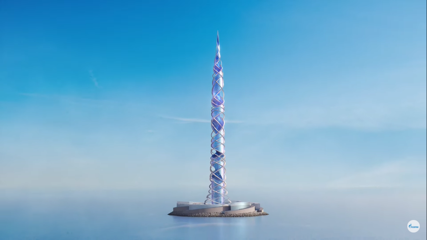 Новый небоскреб Лахта центр 2