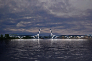 Новый мост через Неву свяжет два берега Невского и Красногвардейского районов. Что известно о разводной переправе и как она может выглядеть