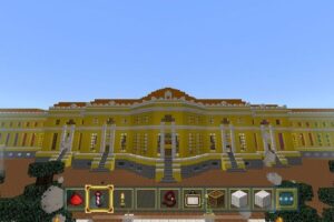 Японец построил в Minecraft копию Александровского дворца