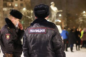 Петербуржцы провели пикет в поддержку арестованного инициатора бойкота QR-кодов Коновалова