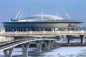 В Петербурге снова предлагают бесплатные билеты на матч на «Газпром-арене». 1 апреля там пройдет игра между «Зенитом» и «Уралом»