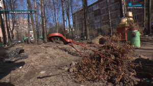 В Калининском районе разрушили садик Маленького принца. Почти 20 лет за ним ухаживал местный пенсионер