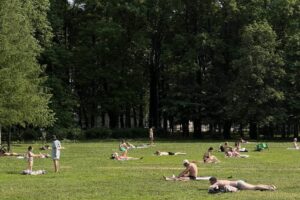 Вторая декада июня в Петербурге была аномально сухой и солнечной