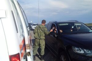 Пробка на подъезде к аннексированному Крыму выросла до 13 километров