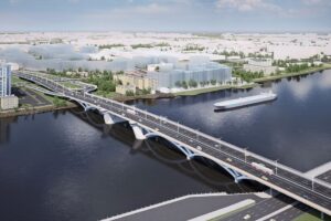 Смольный утвердил проект планировки территории для Большого Смоленского моста