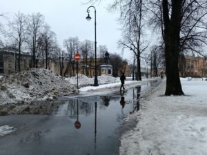 Сильные морозы, но без снега. Какую погоду ожидать в Петербурге в ближайшие дни